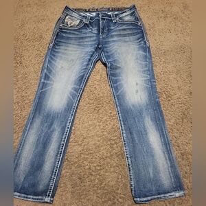 Mens EUC Rock Revival jeans